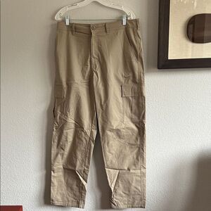 Nike Men's Tan Cargo Pants new no tags size M 32x32 men